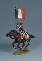 French Cuirassier Flagbearer Charging