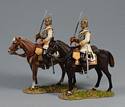 Prussian Cuirassier Set of 2 Standing Ready