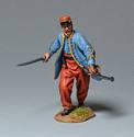 Officer of the Zouaves, Commanding