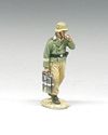 Smoking WWII Afrika Korps Soldier