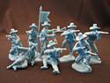 Dismounted US Cavalry Set #5 "The Horse Handlers" - Light Blue