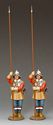 Two Standing Pikemen