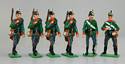Napoleonic Dragoons Marching