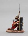 Kneeling Legionnaire with Pilum Raised - 30th Legion Black Shield