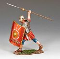 Roman Soldier Throwing Pilum