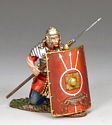 Roman Soldier Kneeling w/Pilum