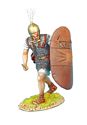 Caesarian Roman Legionary with Gladius and Shield Cover