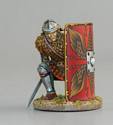 Final Legionnaire of Raiding Party - Traditional Red Shield