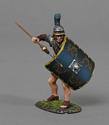 Praetorian Thrusting Pilum - Gold Pattern Shield