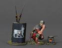 Roman Soldier Cooking - 9th Legion Black Shield
