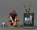 The Meat Cutter - Black 9th Legion Shield