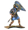 Roman Auxiliary Legionary Shield Wall - Middle Rank V3 - Cohors II Flavia Bessorum
