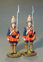 2 Grenadiers at Attention, The New Jersey Provincial Regiment