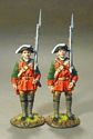 Two Line Infantry At Attention #2, Pennsylvanian Provincial Regiment
