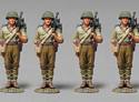 Japanese Machine Gunners on Parade