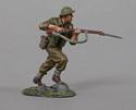 Allied Soldier Charging - Khaki Uniform