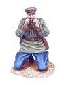 Russian Artillery Officer with Binoculars