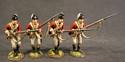 Four Infantry Advancing, 62nd Regiment of Foot
