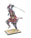 Samurai Warrior Attacking with Katana