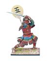Samurai Warrior Attacking with Katana and Sashimono