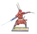 Samurai Warrior Fighting with Dual Katanas