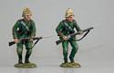Running 60th Rifles - Two Soldiers