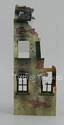 French Ruined House Facade Section