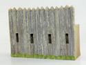 American Log Fort Stockade Wall- Firing Platform