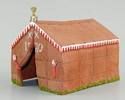 Roman Commanders Tent with White & Red Edging
