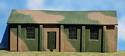WWII Airfield Dispersal Hut Full - Green/Beige