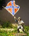 "The South Shall Rise" (Single Flagbearer Officer Advancing)