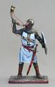 Teutonic Knight Holding Rams Horn