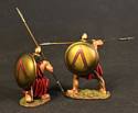 Spartan Warriors with Bronze Lambda Shields, Spartan Army