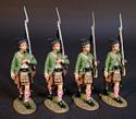 Four Highlanders, Simcoe's Rangers