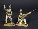 Two Light Infantry Skirmishing, Simcoe's Rangers