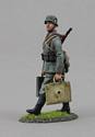 HEER Private, Carrying Mortar Base Plate, and Ammo Case