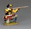 Ashigaru Arquebusier Kneeling Firing - Western Army
