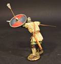 Saxon Fyrdman with Arrow in Shield