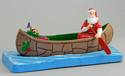 Santa in Canoe