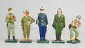 Five U. S. Marines – Assorted   - Sea Soldiers