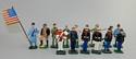 15 Different U. S. Marines Figures