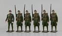 Italian World War I Officer & Infantry Marching