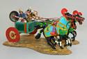 Assyrian Chariot w/Four Horses