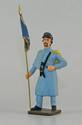 Corporal, Cavalry with Regimental Standard, USA