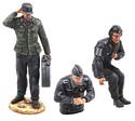 German Panther Tank Crew - 3 Figure Set