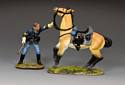 KING & COUNTRY THE REAL WEST TRW127 BUFFALO SOLDIER STRANGLE HOLD MIB 