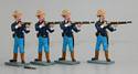 Four Boxer Rebellion Marines Standing Firing