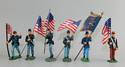 American Civil War Union Flag Bearers