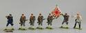 Japanese Soldiers, Officer & Flag Bearers