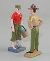 USMC Drill Instructor Yelling at Recruit with Mop & Bucket